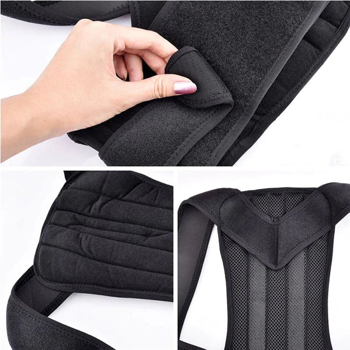 Cozziness™ Adjustable Posture Corrector Low Back Support Shoulder Brace Belt For Men Women